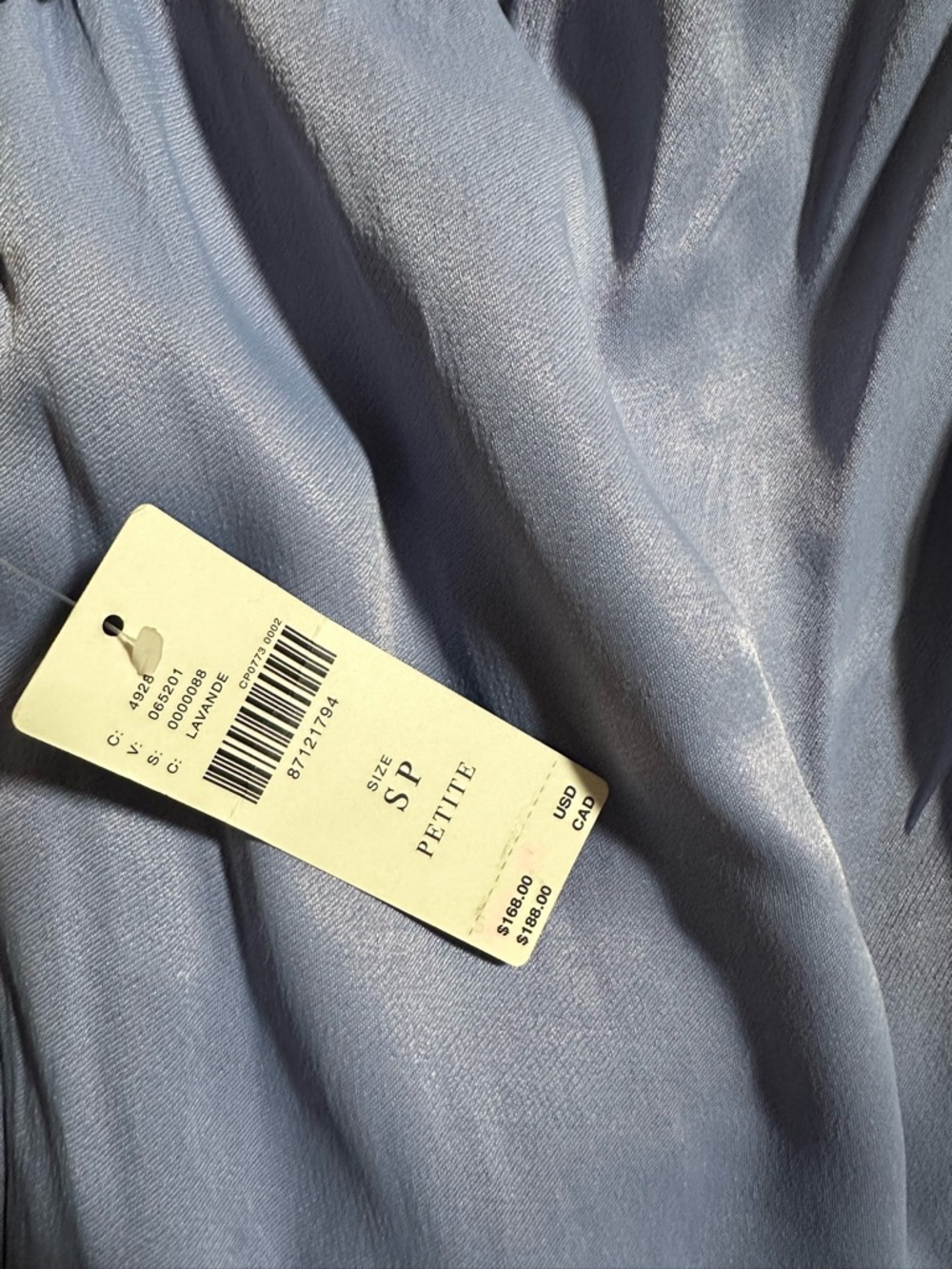 NWT Anthropologie Light Blue Lace-Trim Tank Midi Dress - Picture 4 of 6